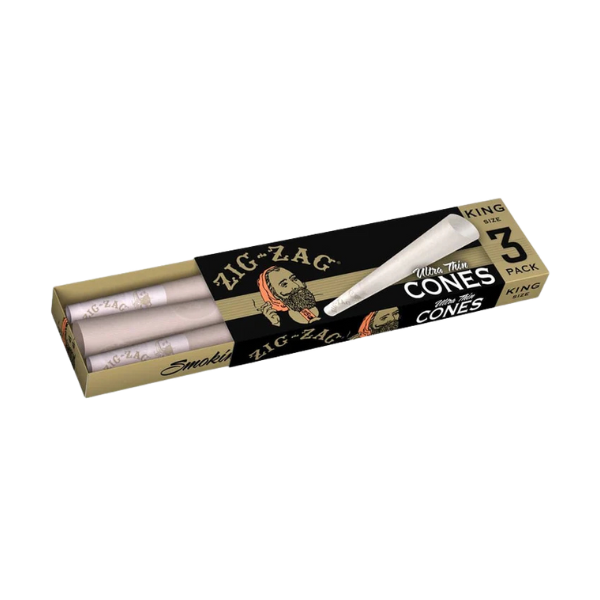 Zig Zag Cones / King Size 3pk